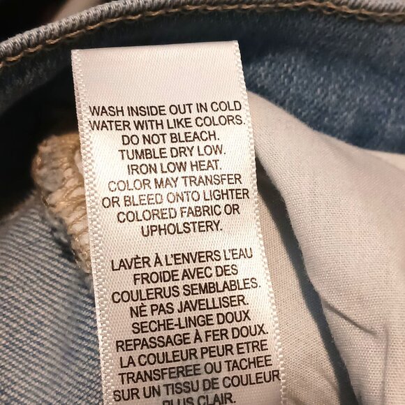 Frame Le Garcon Low-Rise Light Blue Jeans Women's Size 26 Slim Fit - Picture 11 of 12